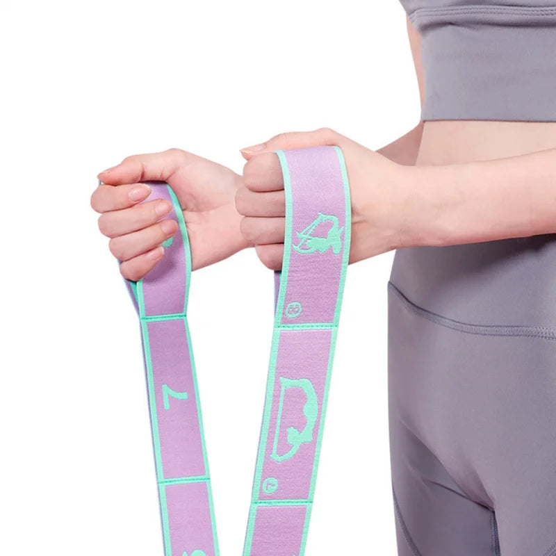 Slimming Resistance Band Yoga Auxiliary Stretching Belt