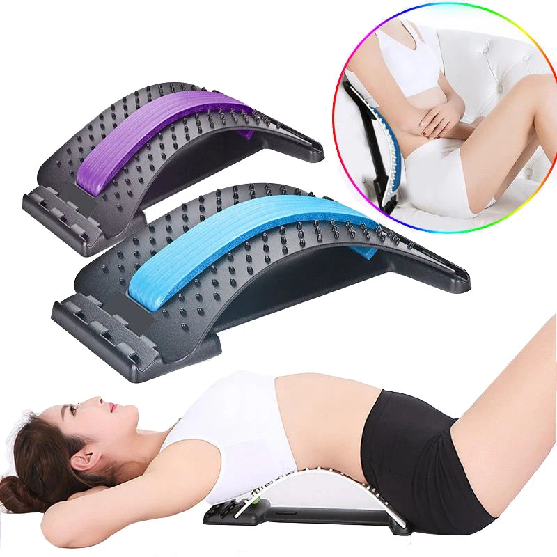 Lumbar Support Stretcher & Back Massager (Multiple Variants)