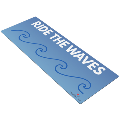 Train Essentials Ride the Waves Yoga Mat - Train Essentials 2