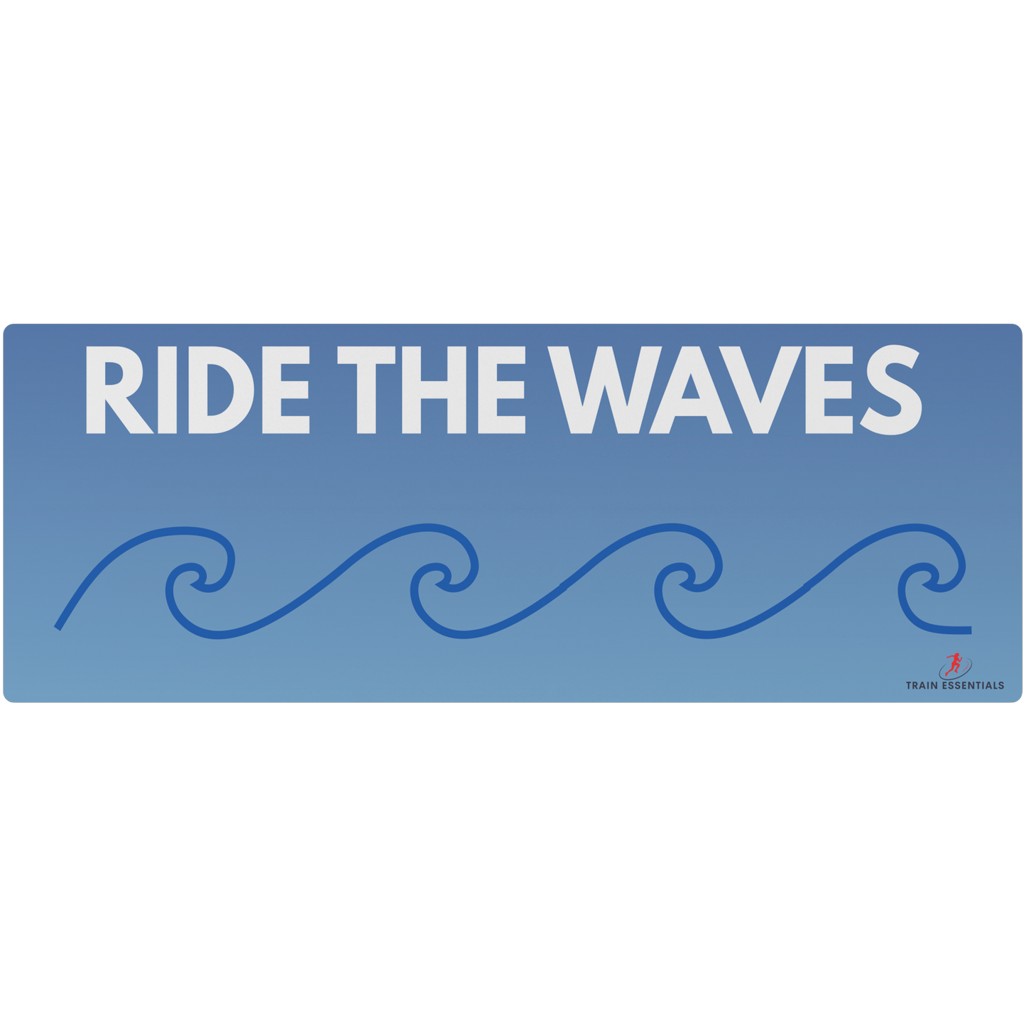 Train Essentials Ride the Waves Yoga Mat - Train Essentials 1