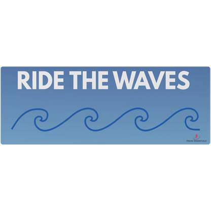 Train Essentials Ride the Waves Yoga Mat - Train Essentials 1